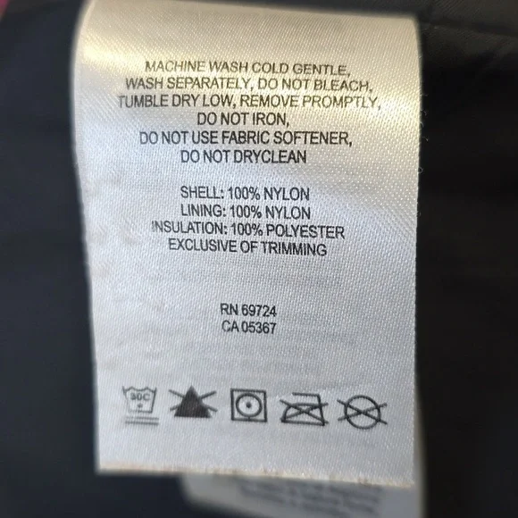 Columbia Black Quilted Jacket - Picture 8 of 10